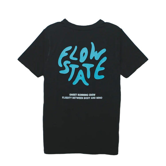 CAMISETA NEGRA FLOW STATE CASUAL